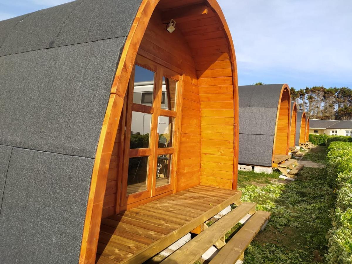 Bungalow 3 Personas - Camping Playa De Tapia ตาเปีย เด กาซาเรียโก ภายนอก รูปภาพ