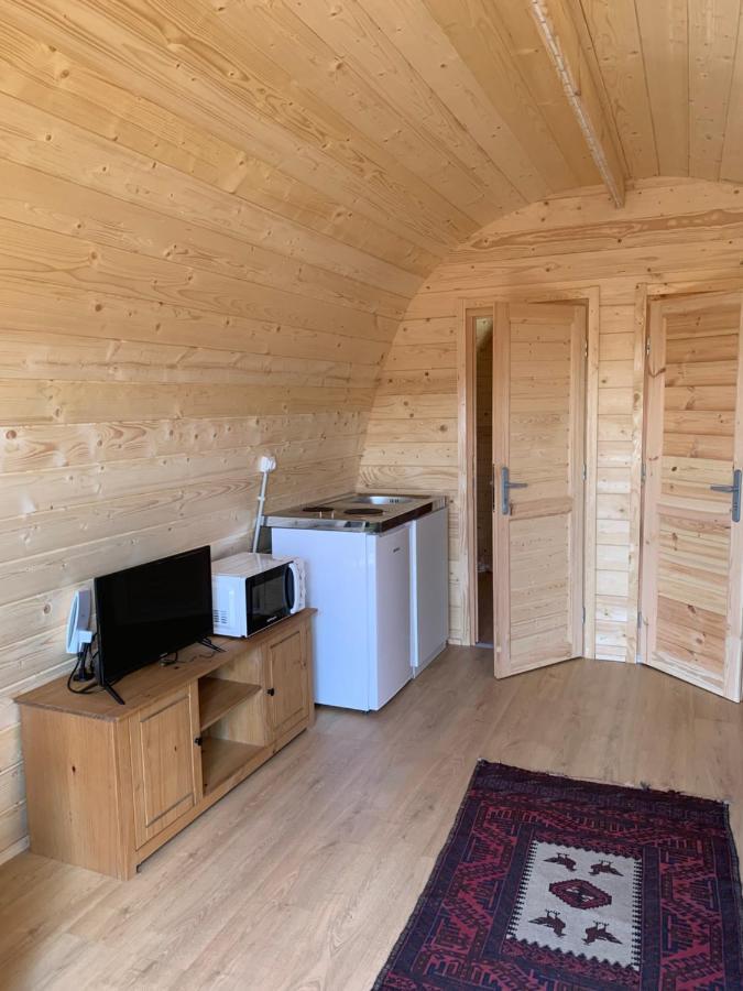 Bungalow 3 Personas - Camping Playa De Tapia ตาเปีย เด กาซาเรียโก ภายนอก รูปภาพ